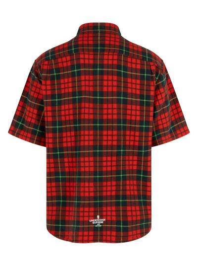 Supreme x Undercover "Red Plaid" flannel shirt outlook