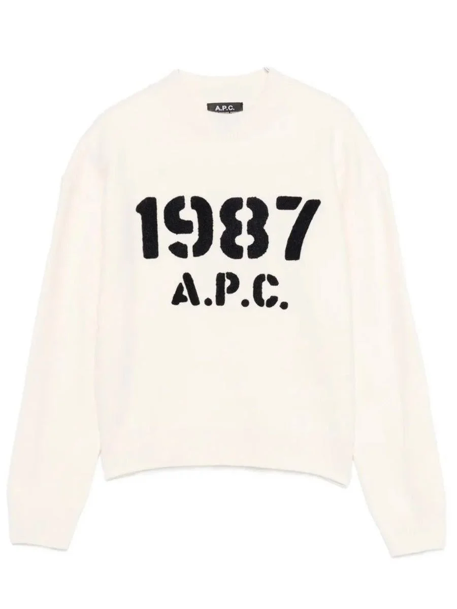 A.P.C. 1987 Logo Shirt Clothing - 1