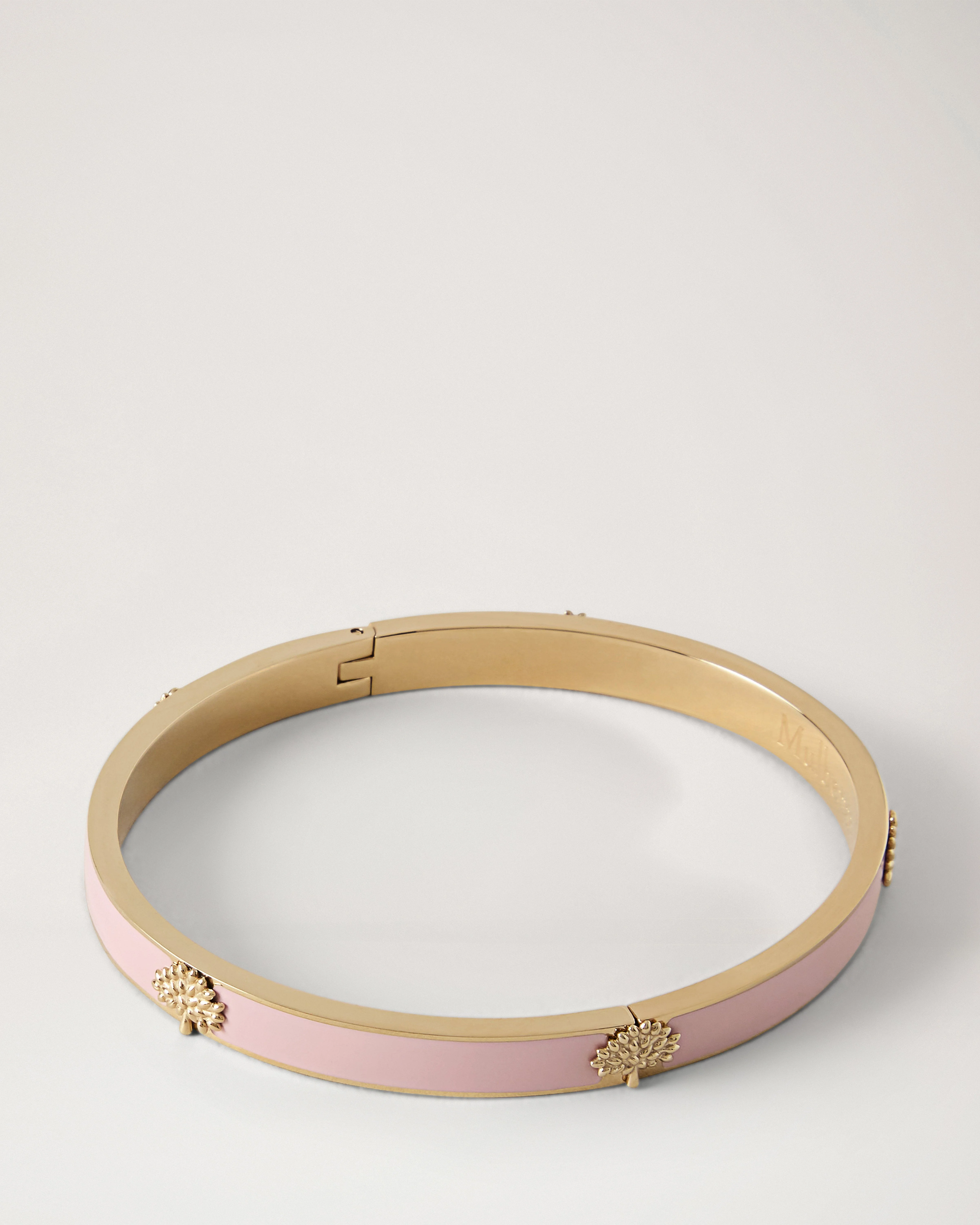 Mulberry Tree Enamel Bracelet
Powder Pink Stainless Steel & Enamel - 1