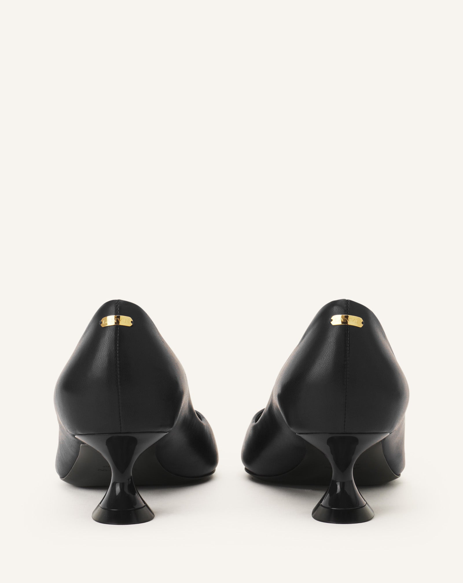 MIDNIGHT STEP PUMP IN LEATHER - 3