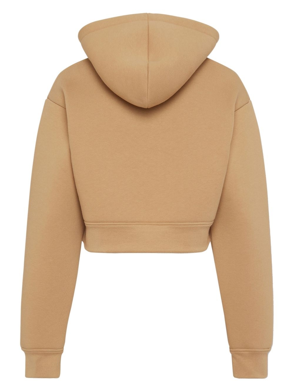 drop-shoulder cotton hoodie - 2