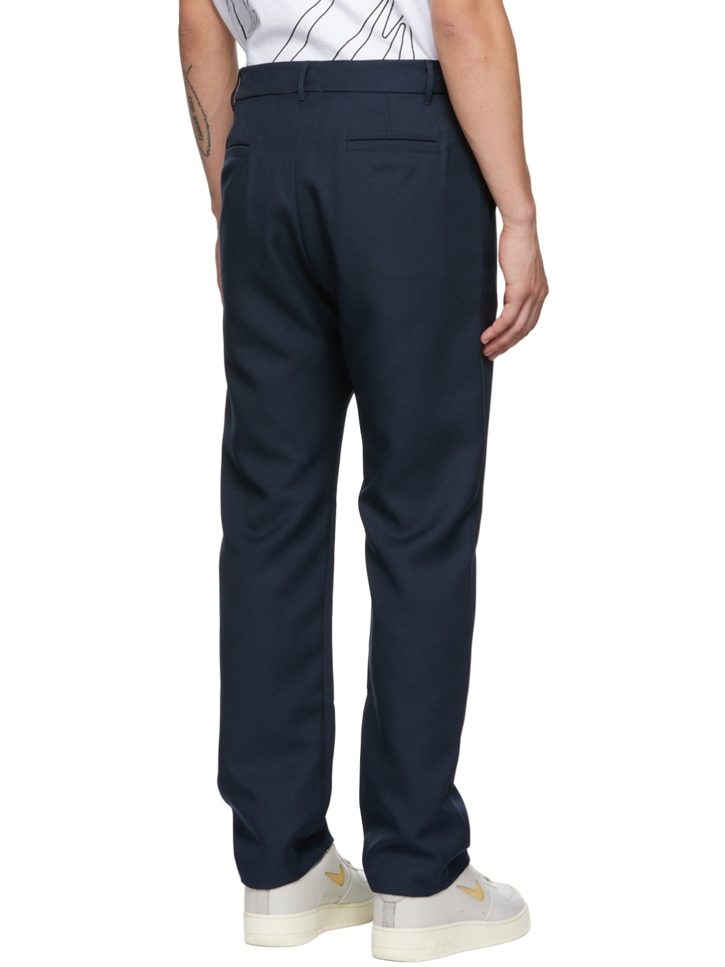 SSENSE Exclusive Navy Suiting Trousers - 3