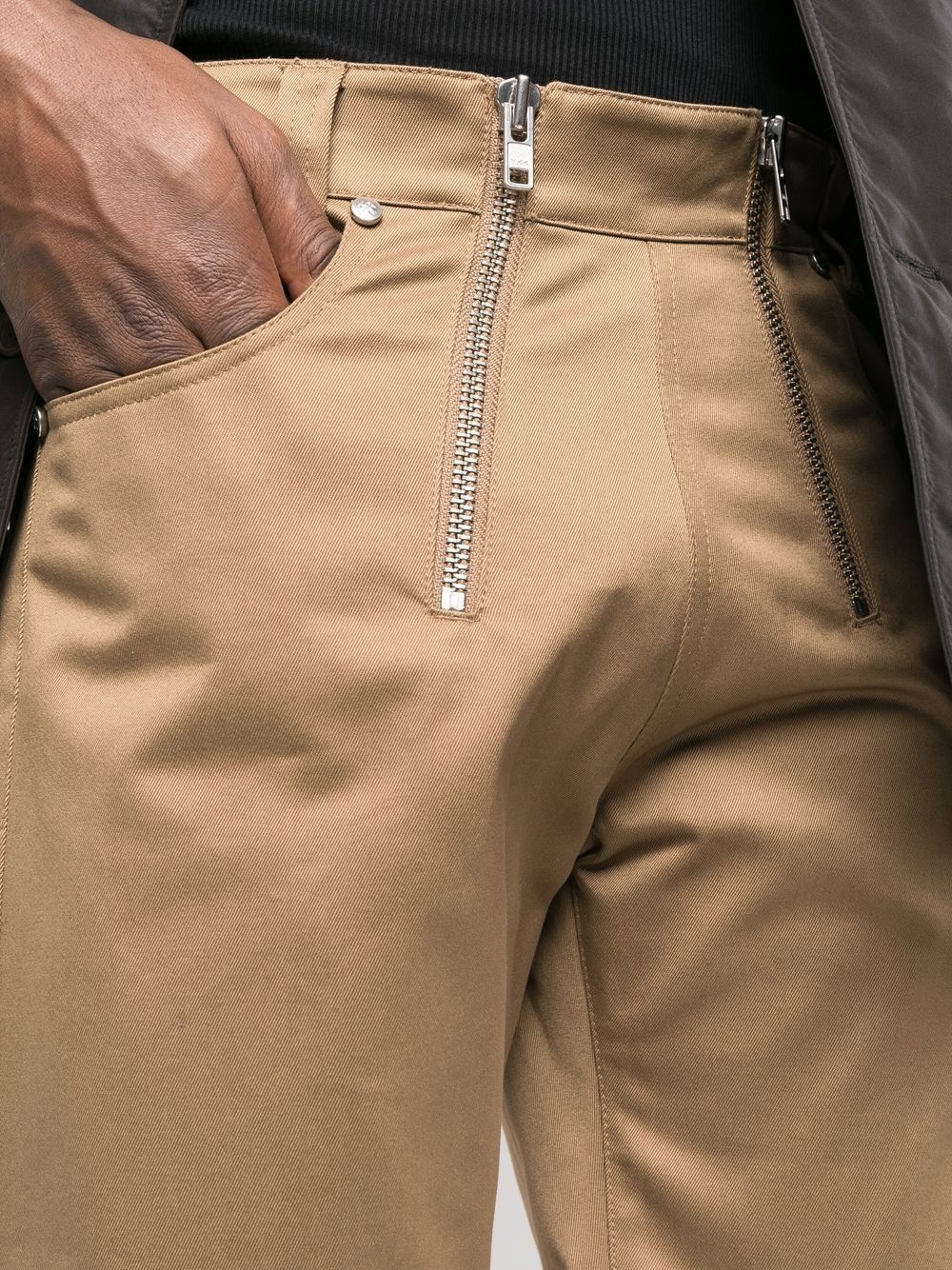 double-zip Bermuda shorts - 5