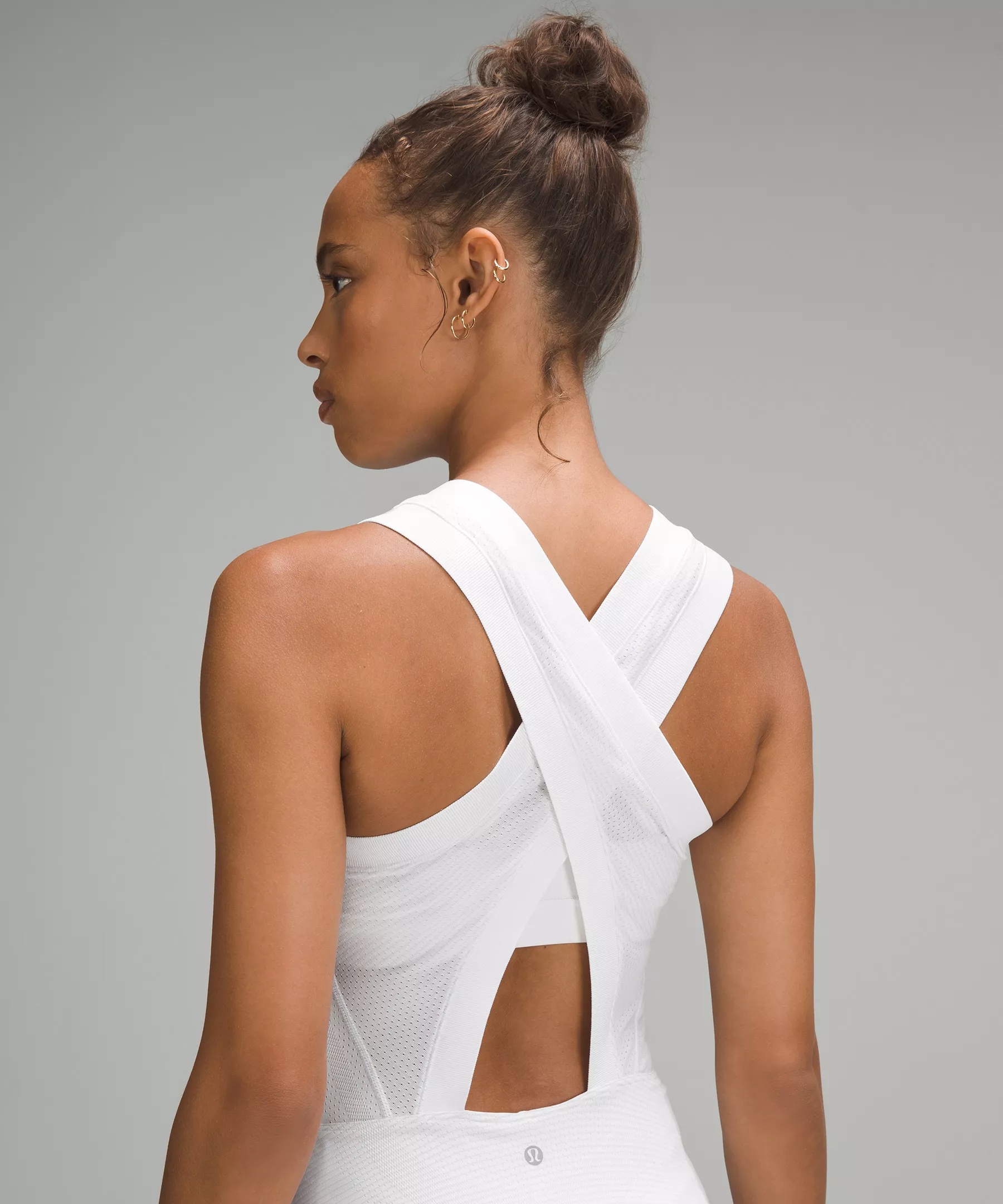 Swiftly Tech Cross-Back Short-Lined Tennis Dress - 5