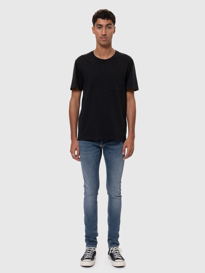 Nudie Jeans Tight Terry Inbetween Blues outlook