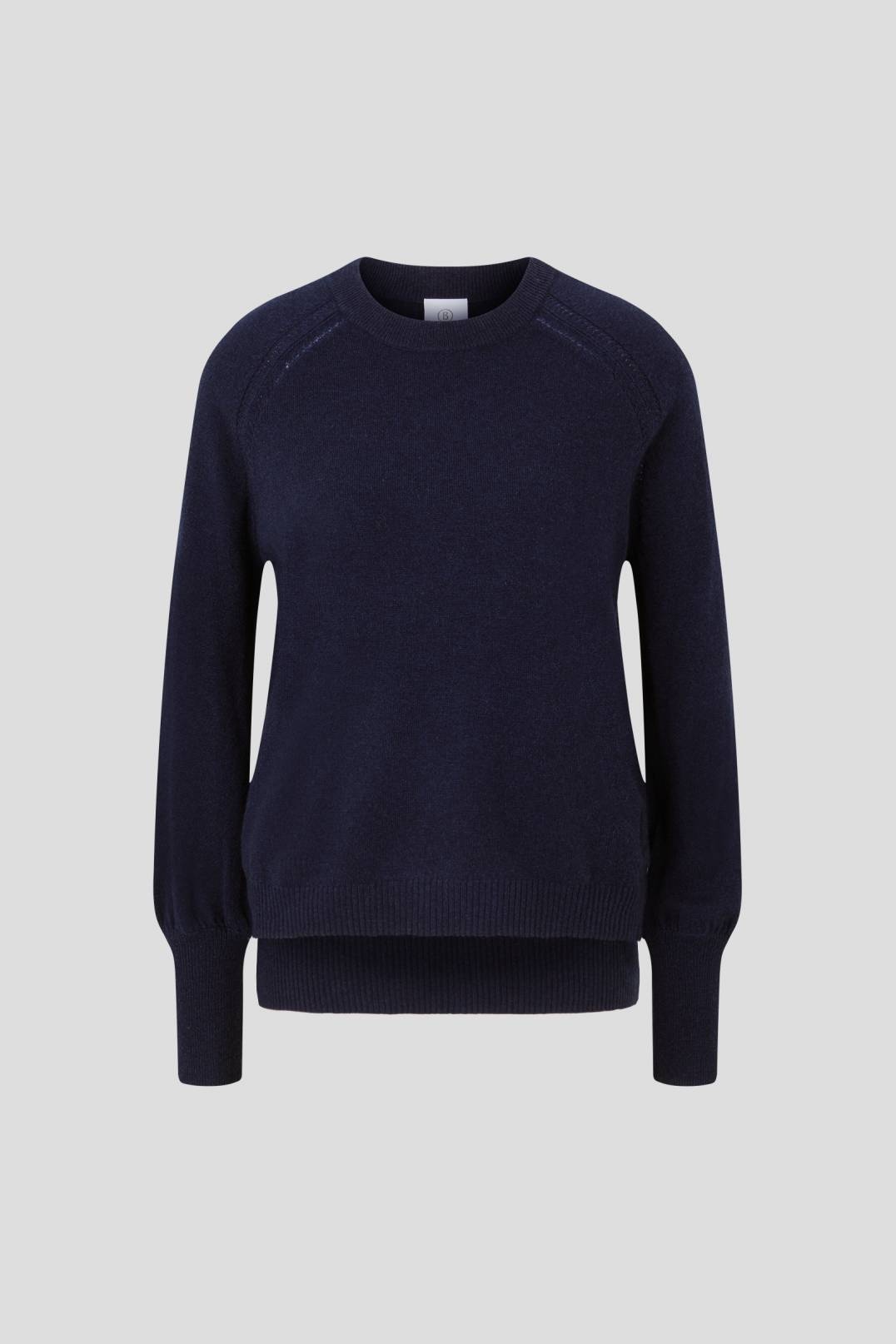 CINJA KNITTED PULLOVER IN NAVY BLUE - 1