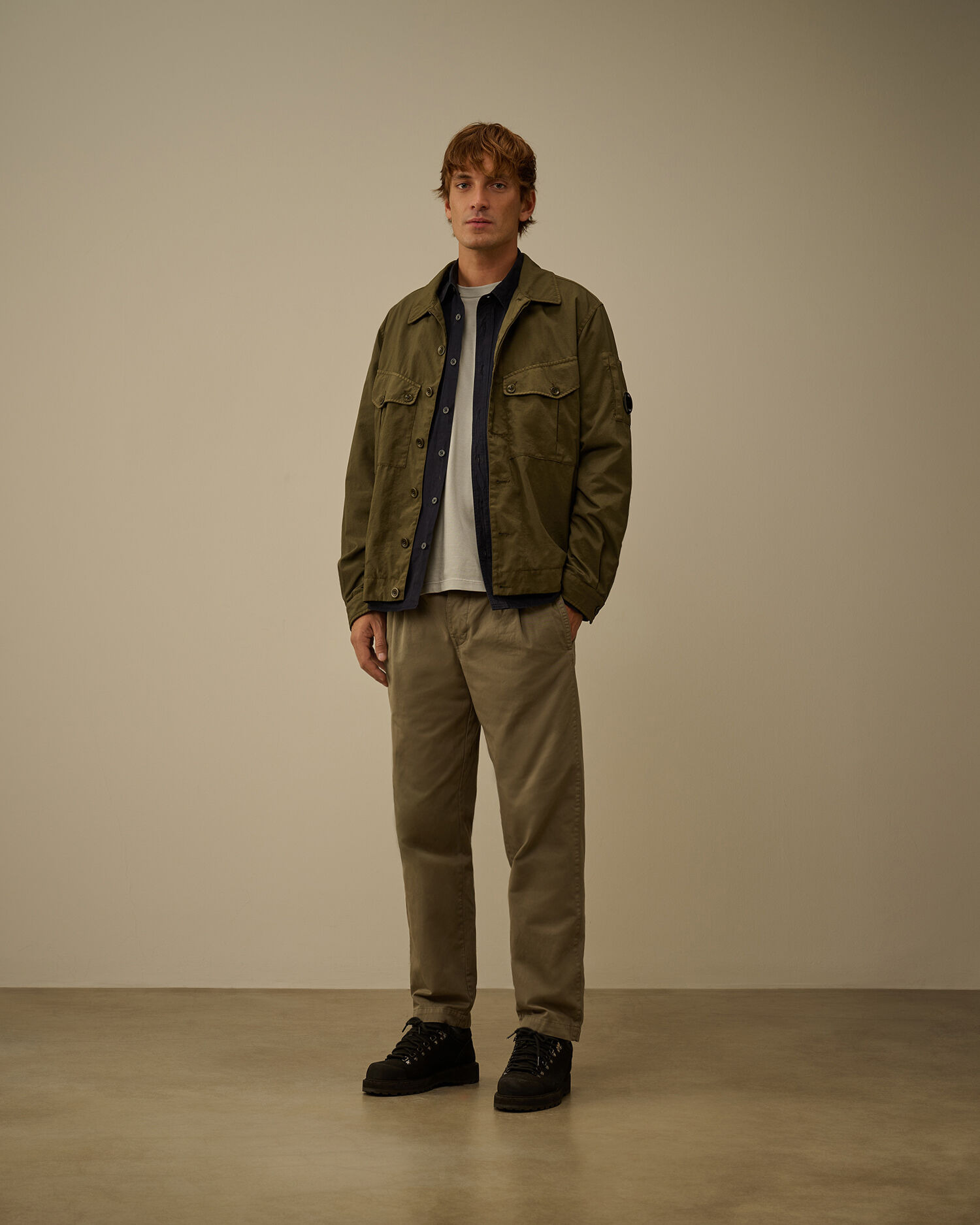 Taylon P Lens Button Overshirt - 2