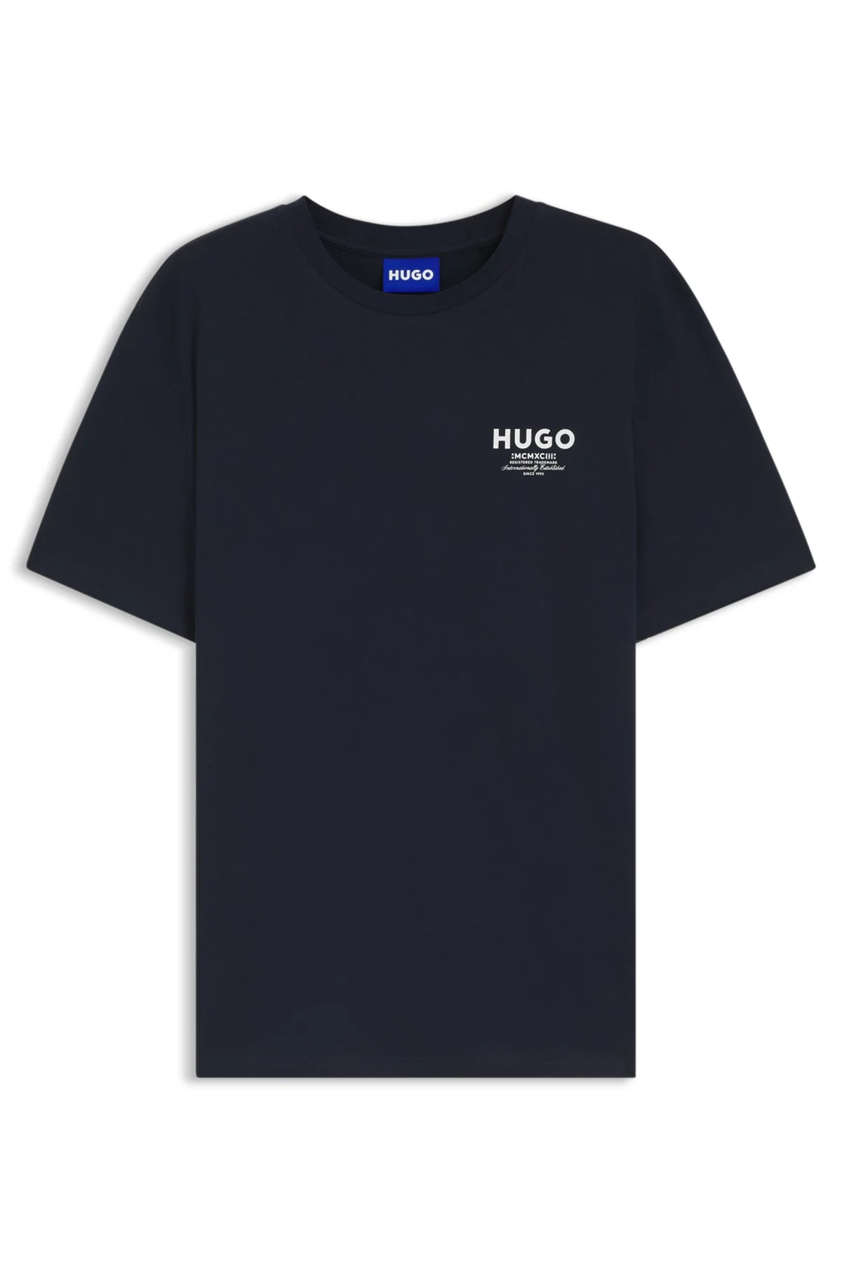 REGULAR-FIT COTTON T-SHIRT WITH LOGO PRINT - 1