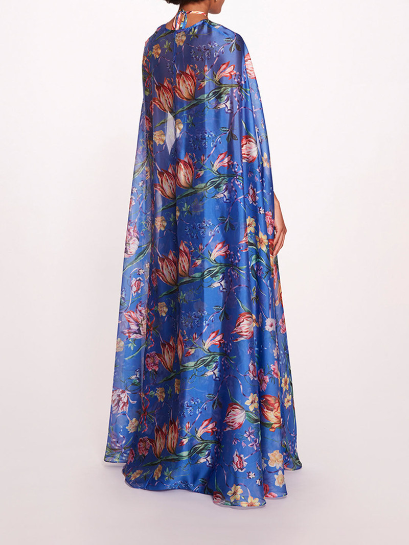 RIBBONS CAPE GOWN 3