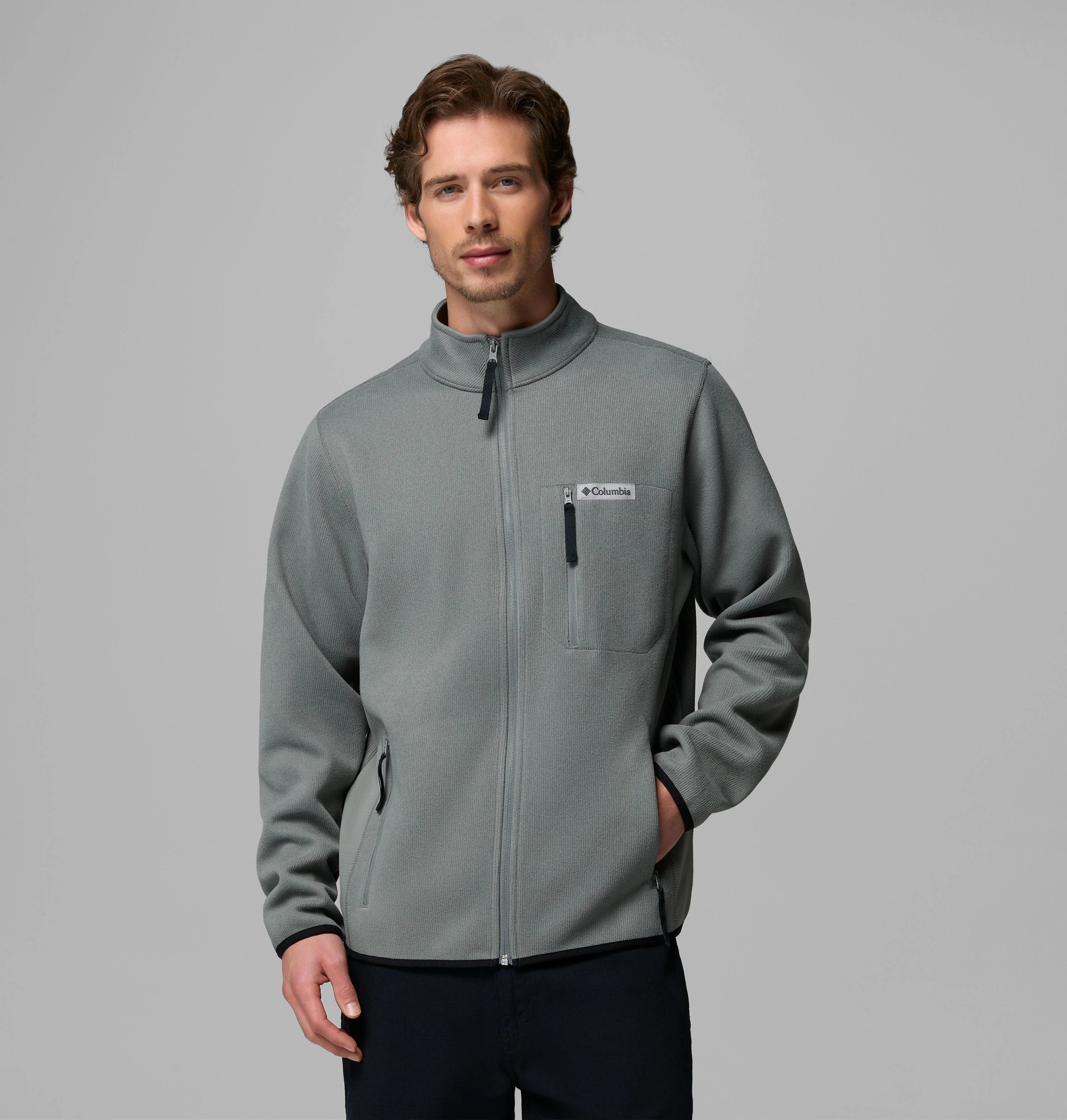 Men's Sweater Weather Full Zip Jacket - 1