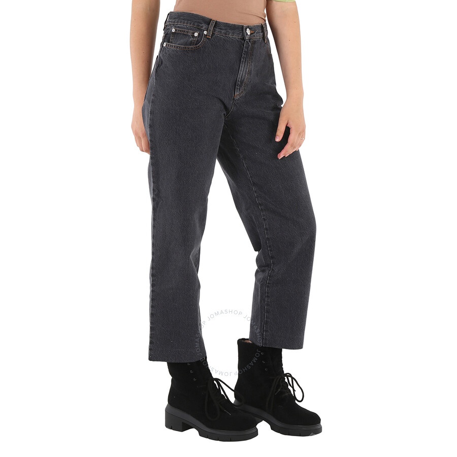 A.P.C. Ladies New Sailor High-rise Cropped Jeans - 5
