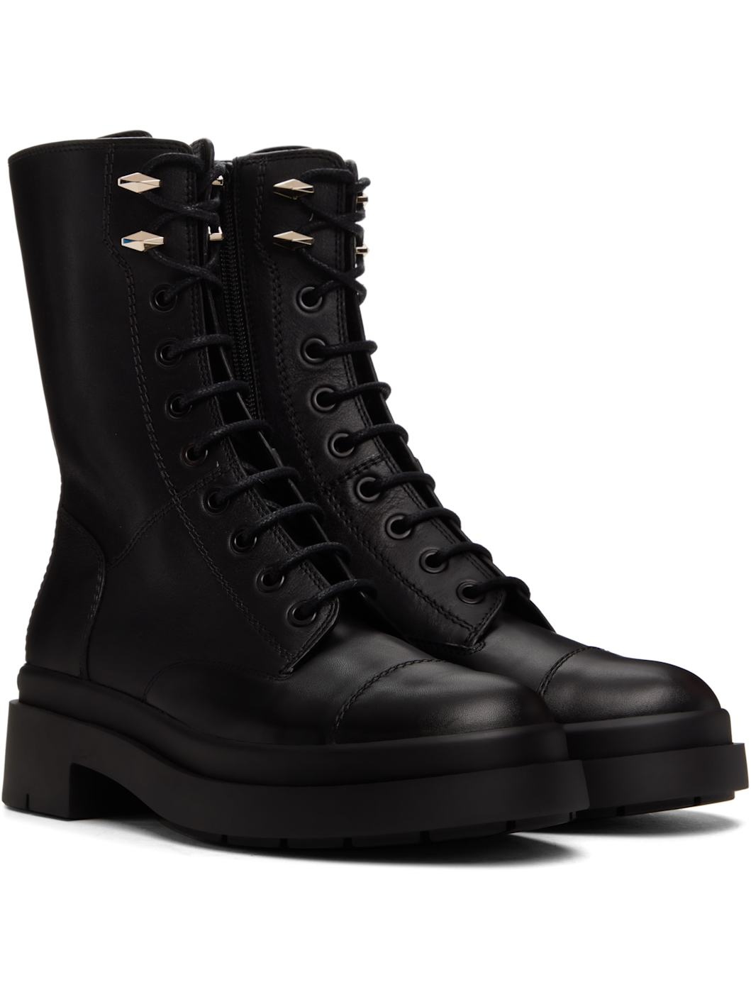 Black Nari Flat 35 Boots - 4