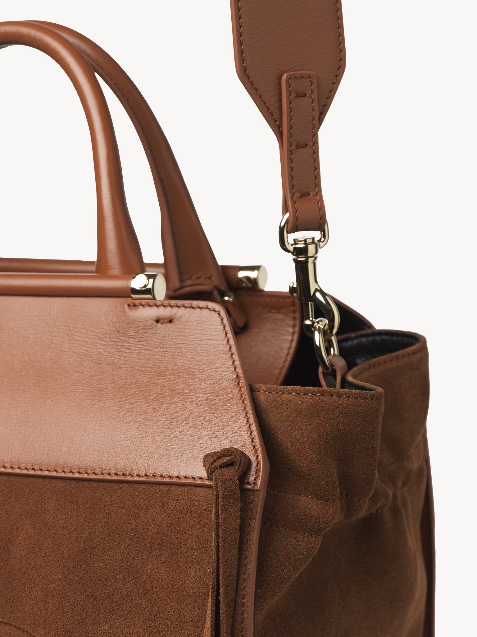 Chloé STEPH MEDIUM DOUBLE CARRY BAG | REVERSIBLE