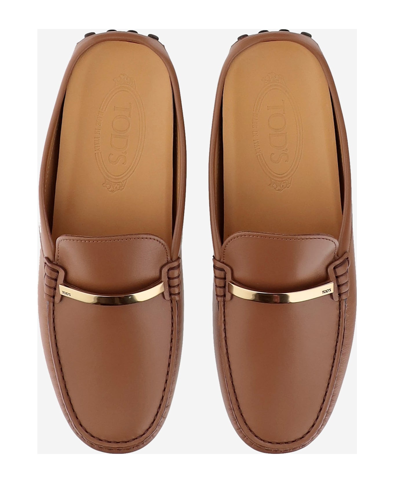 Leather Gommino Sabot - 2