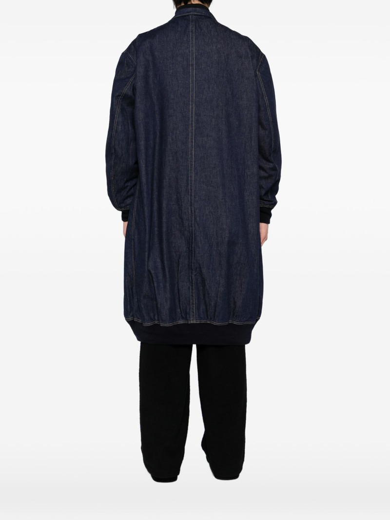 panelled denim coat 4