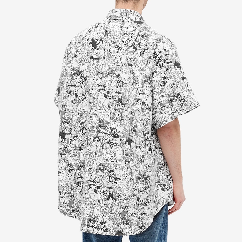 VETEMENTS Cartoon Mania Flannel Shirt - 5