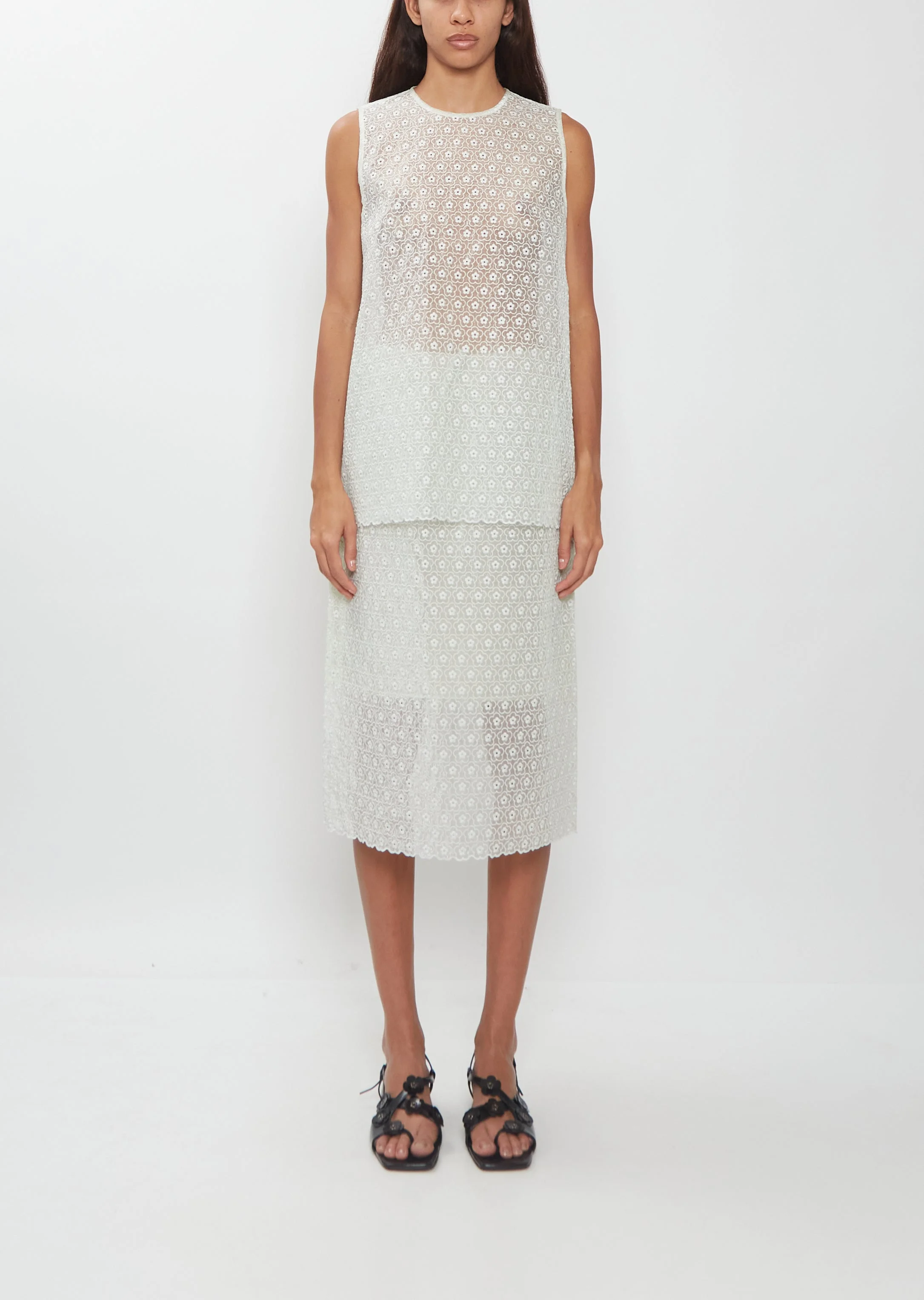 Bria Embroidered Skirt - 1