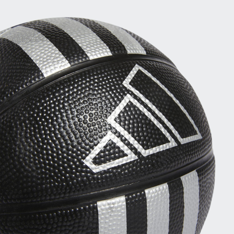 3-Stripes Rubber Mini Basketball 3