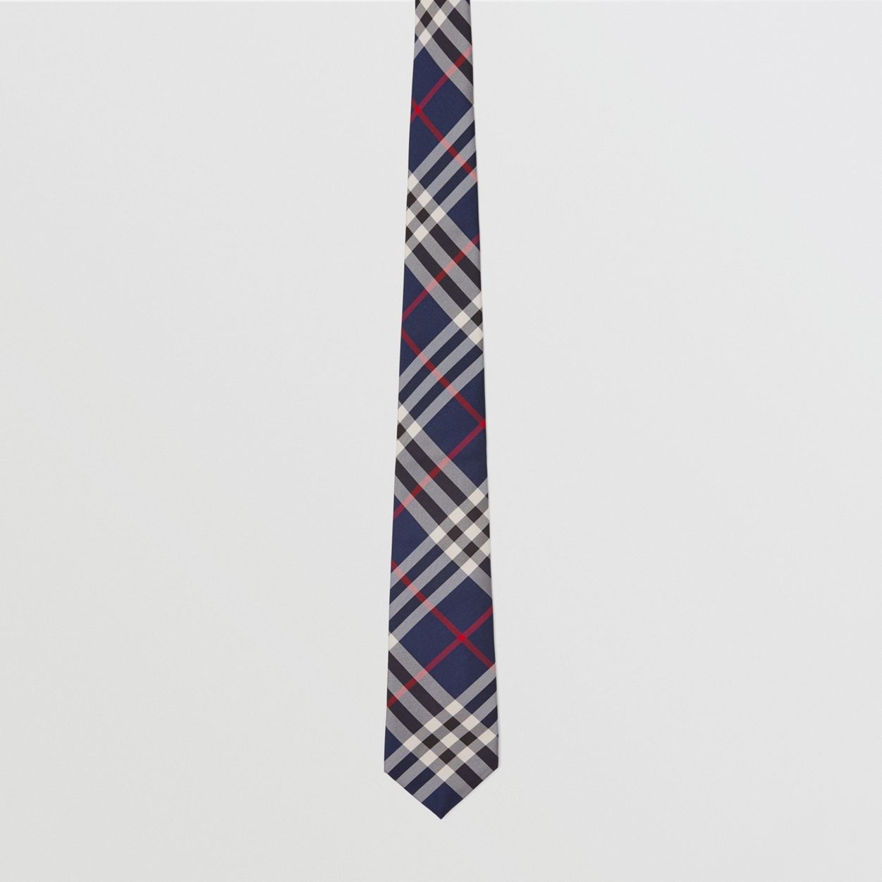 Classic Cut Vintage Check Silk Tie - 1