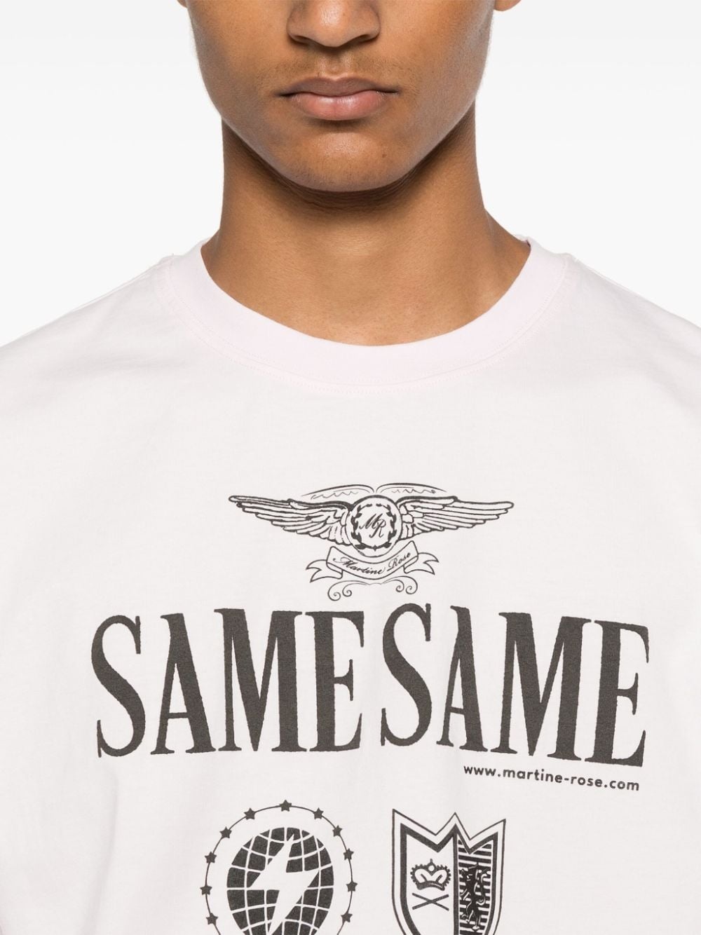 text-print T-shirt - 6