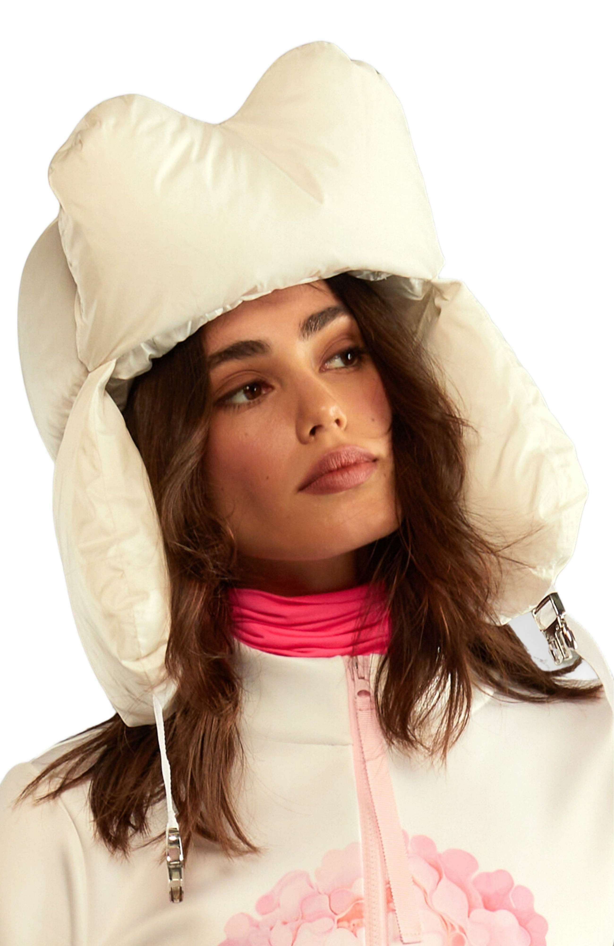 Cynthia Rowley Cloud Trapper Hat in White at Nordstrom - 2