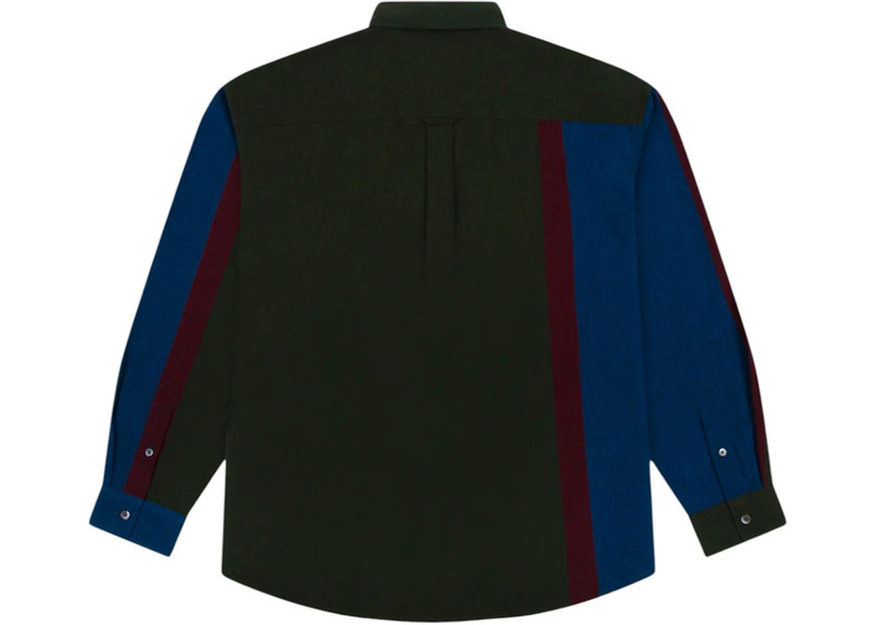 DENIM TEARS Denim Tears x Stussy Ivy Stripe Shirt Multicolor outlook