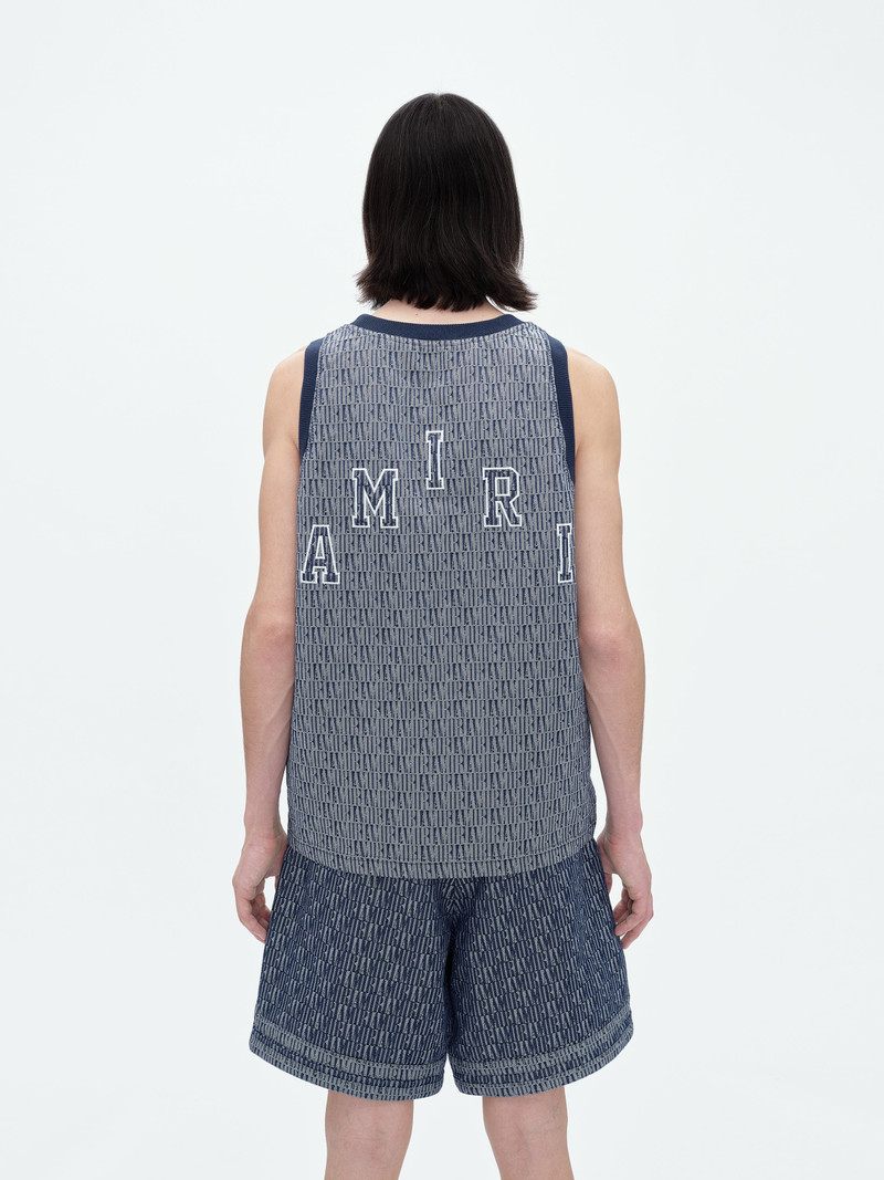 AMIRI JACQUARD BBALL JERSEY 4