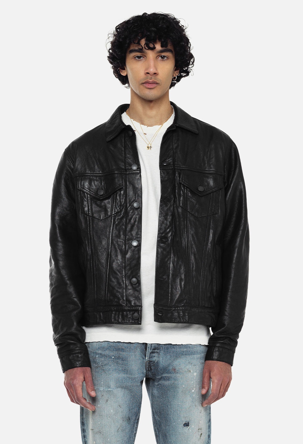 John Elliott LEATHER THUMPER JACKET TYPE III | REVERSIBLE