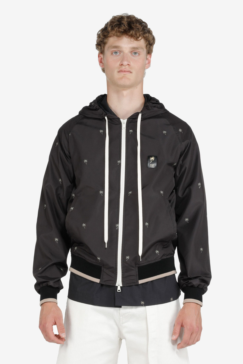 PALM TREE HOODED JACKET 1