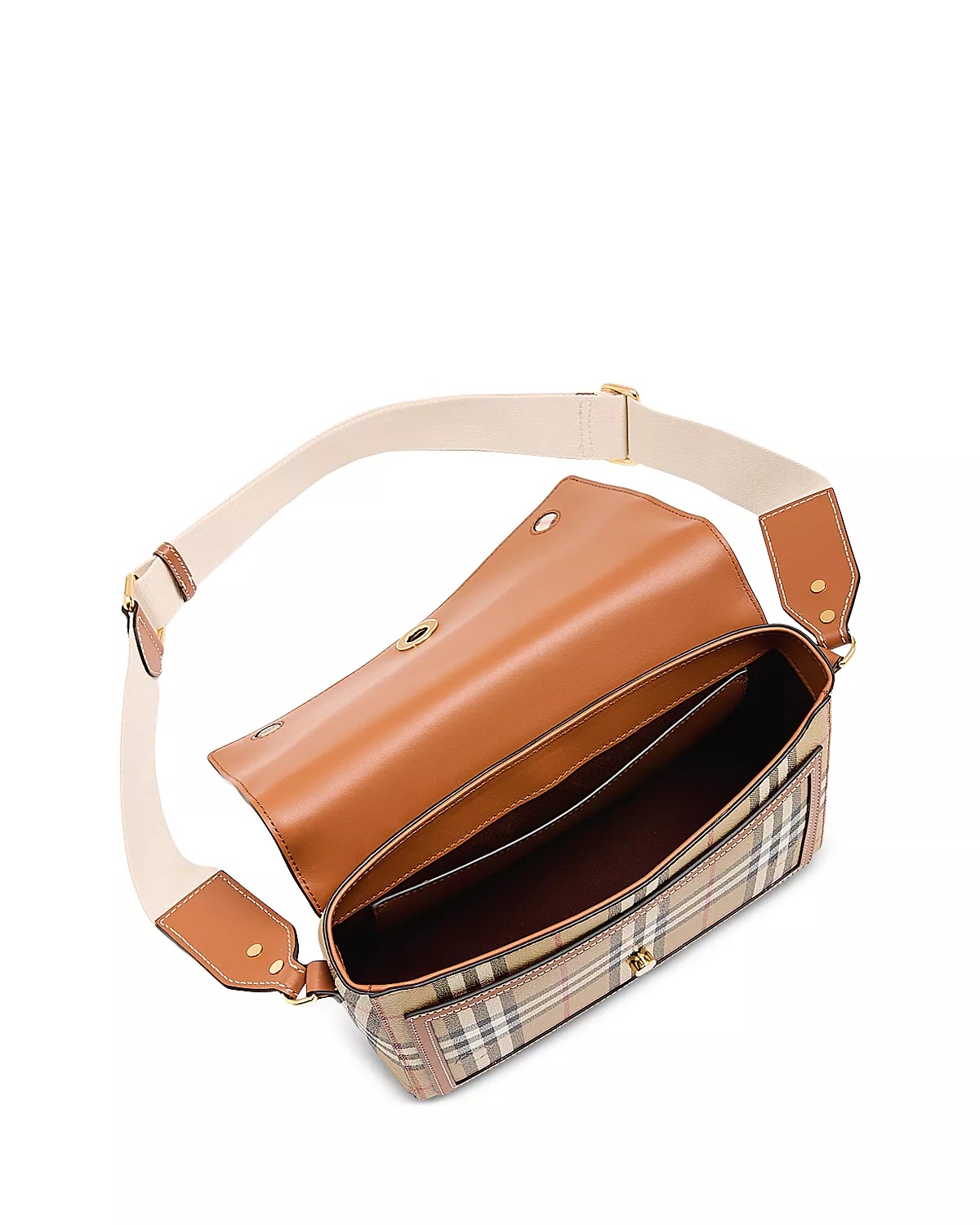 Note Check Shoulder Bag - 3