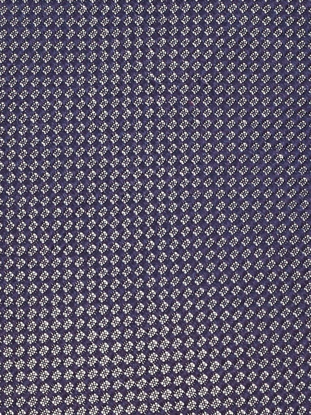 patterned silk tie - 2