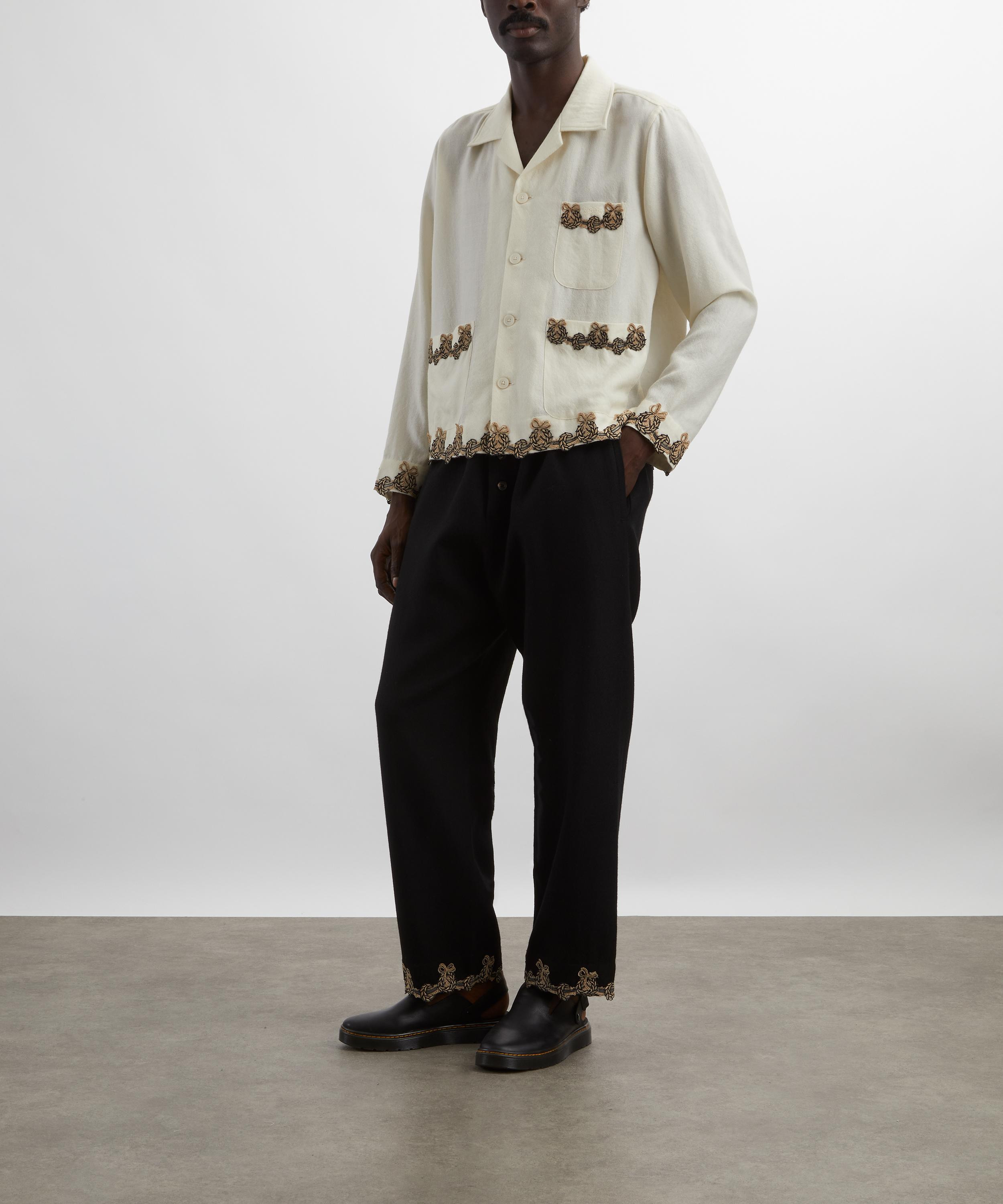 Cream Laurelist Overshirt - 2