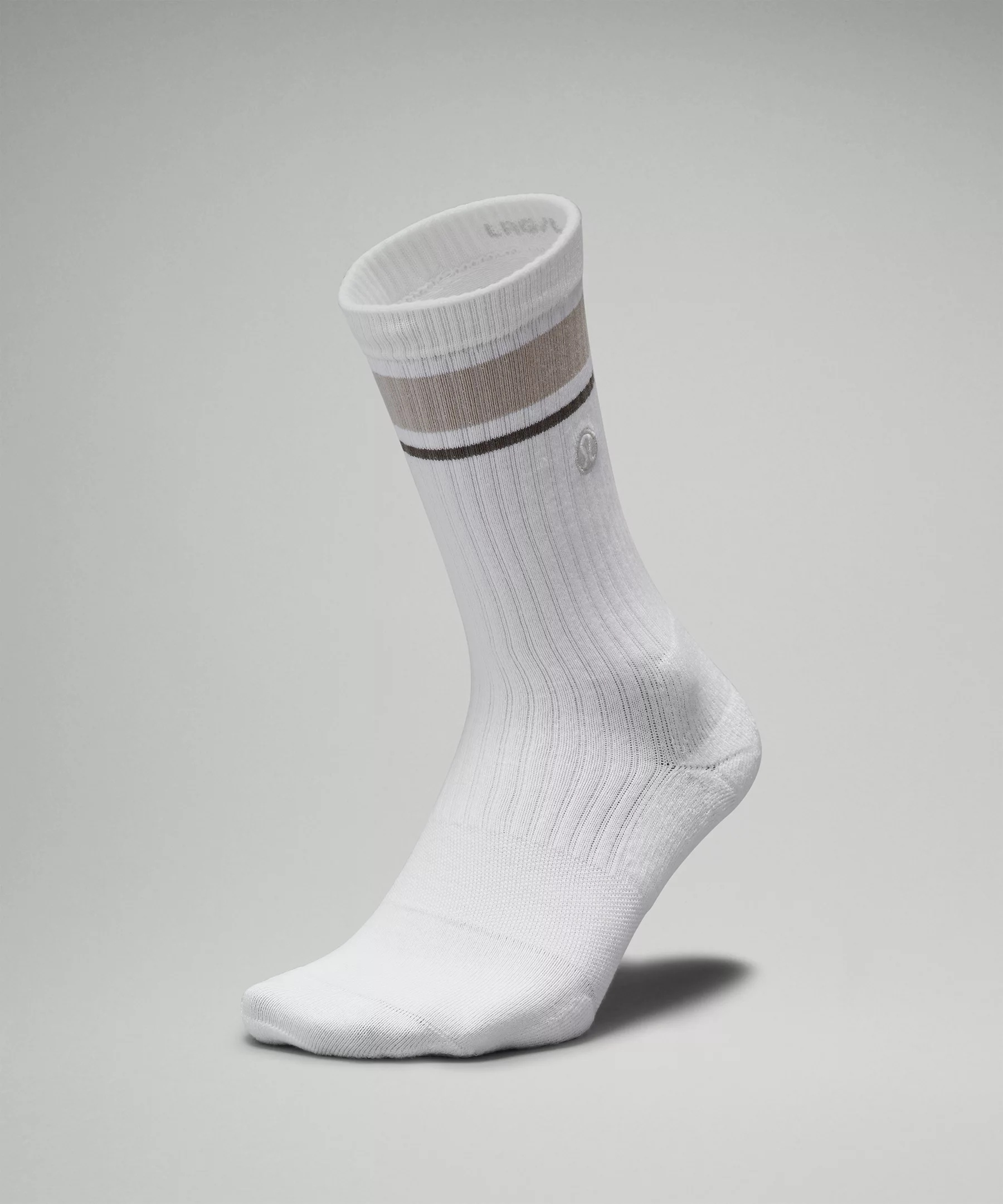 Men's Daily Stride Ribbed Comfort Crew Socks - 3