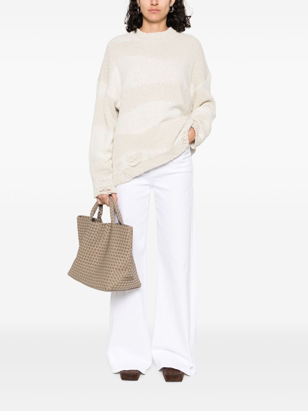 distressed sweater - 2