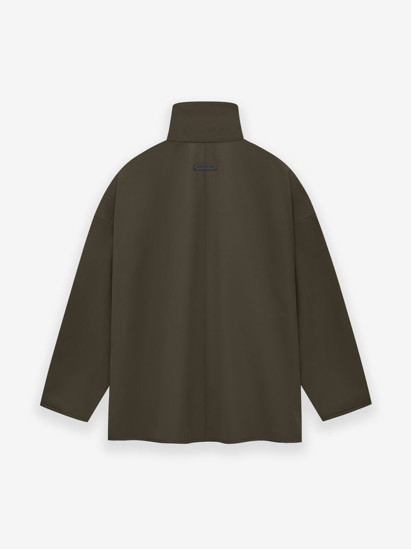 Wool Crepe High Neck Jacket 2