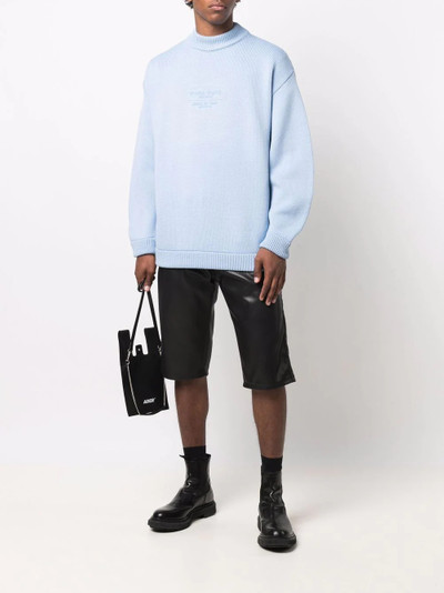 GCDS logo-print oversized jumper outlook