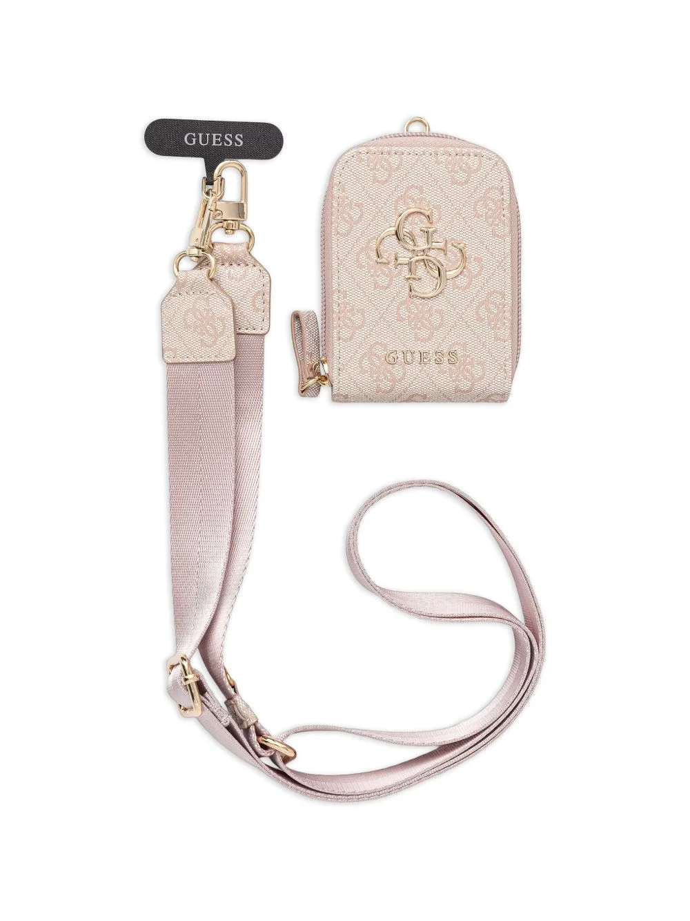 monogram-print zipped case strap - 1