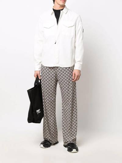 C.P. Company Lens-embellished long-sleeve shirt outlook