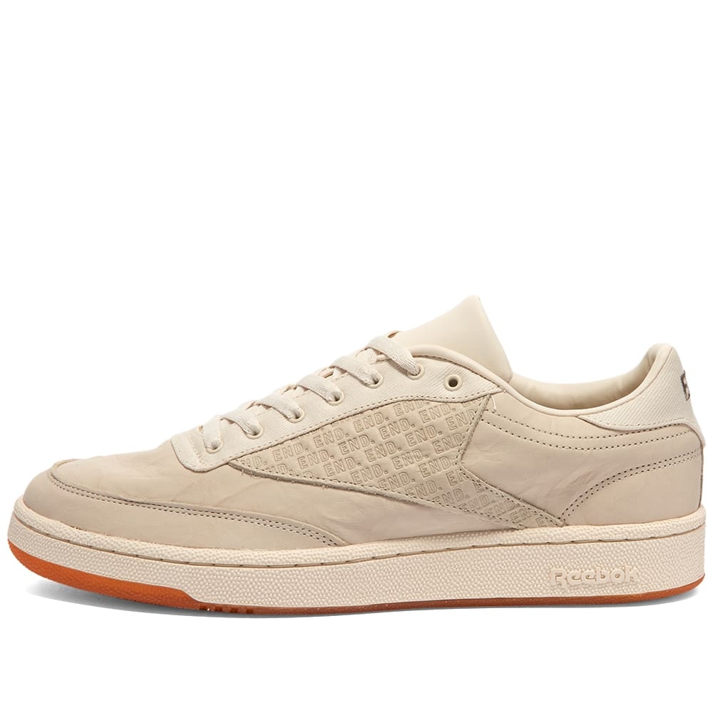 END. x Reebok Club C 85 'Chalk' - 2