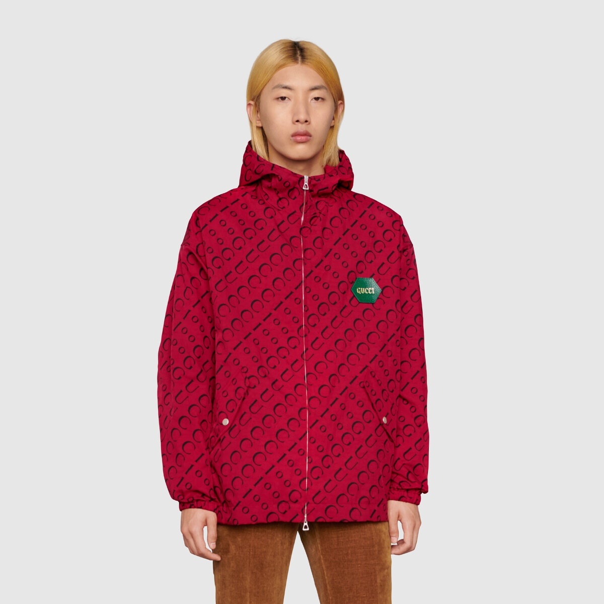 Gucci 100 nylon canvas jacket - 3