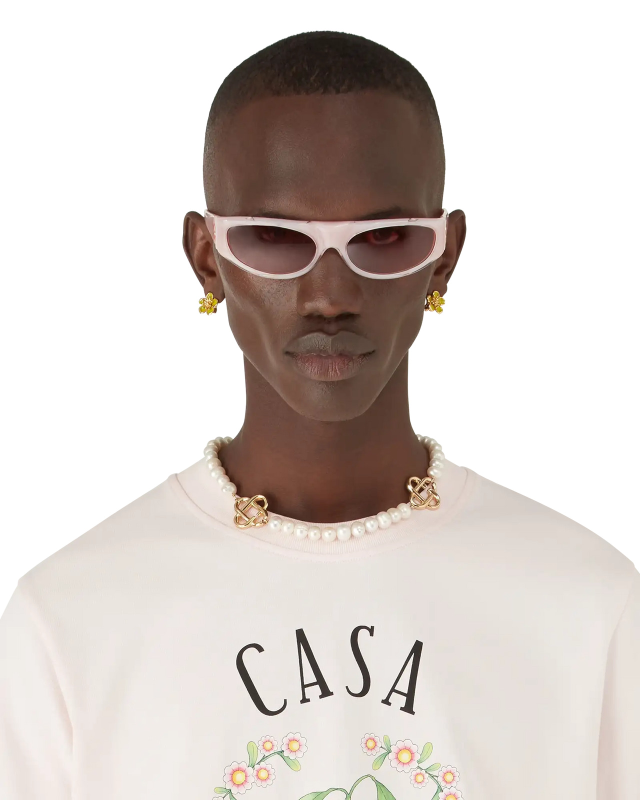 Pink Sport Sunglasses | Casablanca Paris - 3