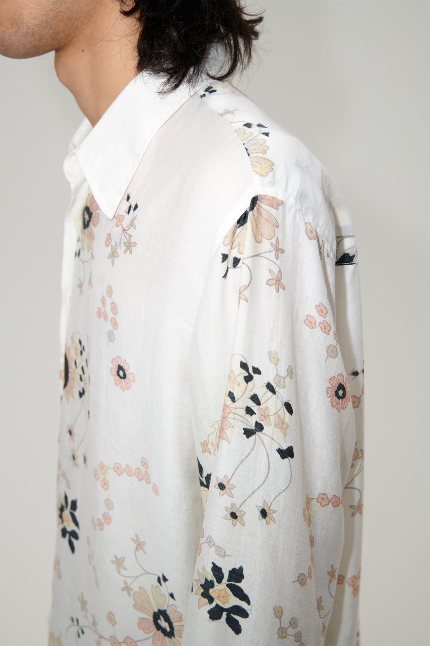 Above Shirt Eastern Flower Print - 5