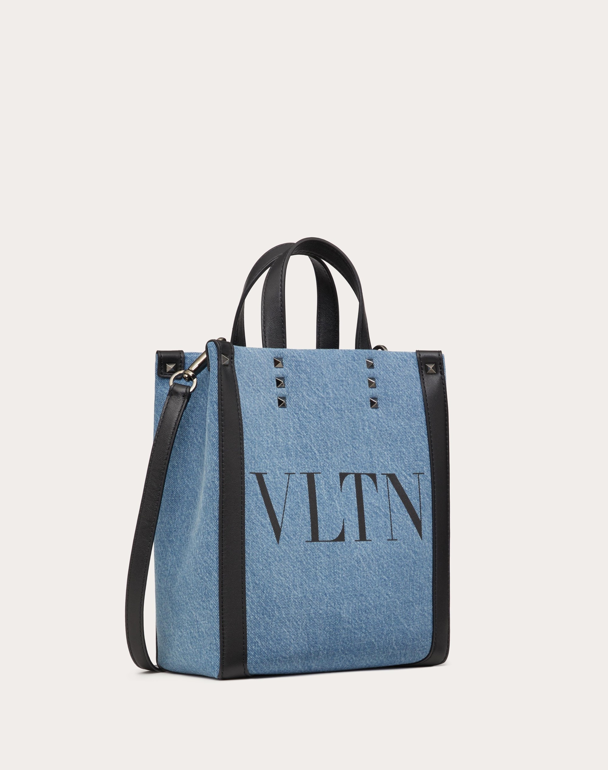 MINI VLTN DENIM SHOPPER - 2