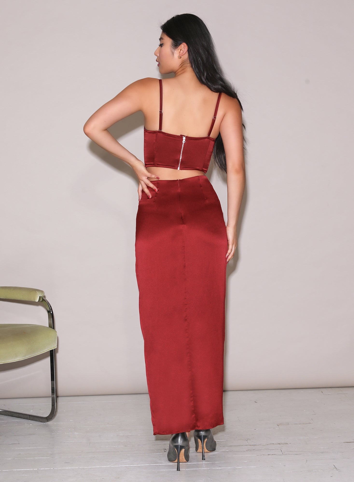 Silk Twist Knot Skirt - 8