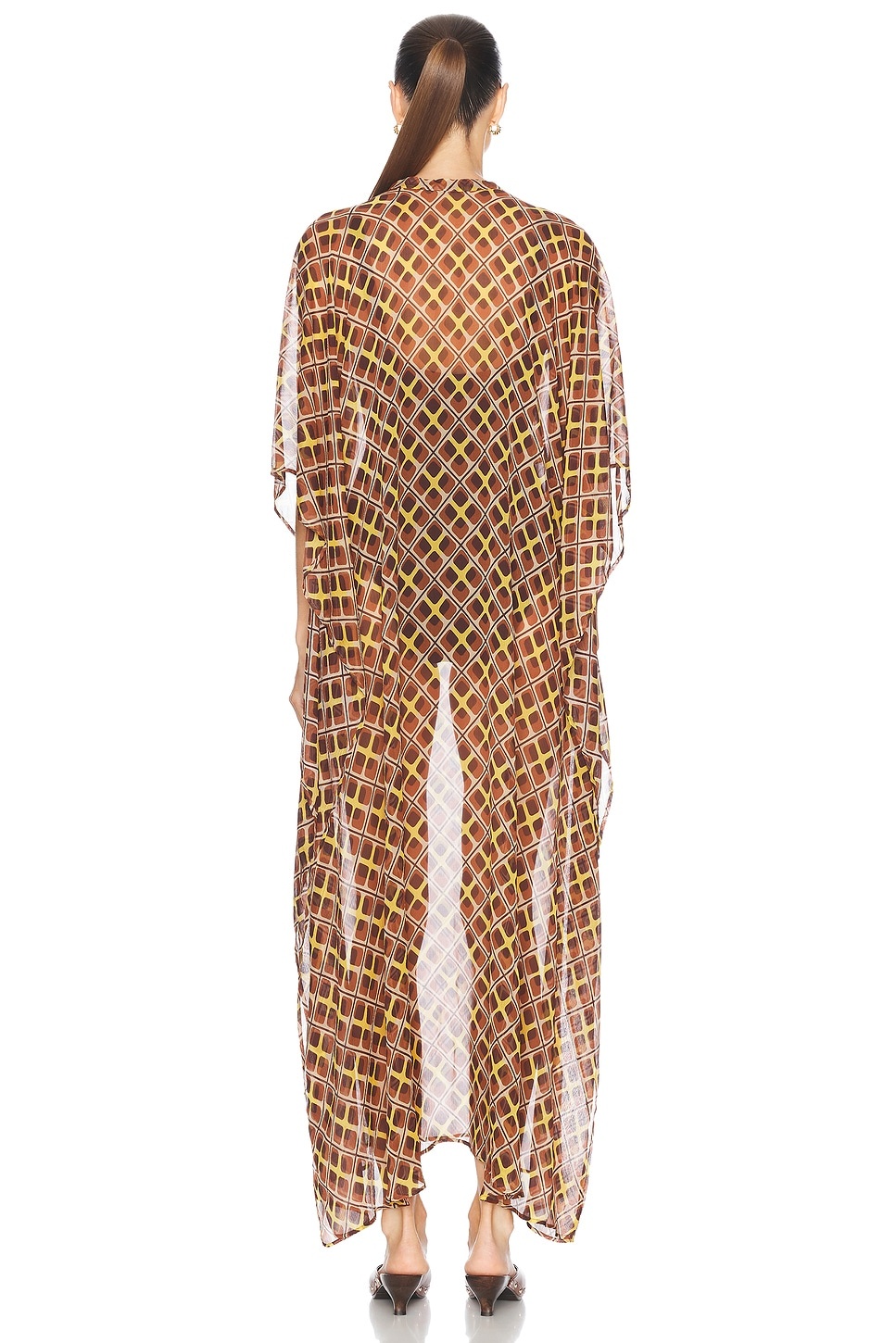 Cattail Plaid Kaftan - 3