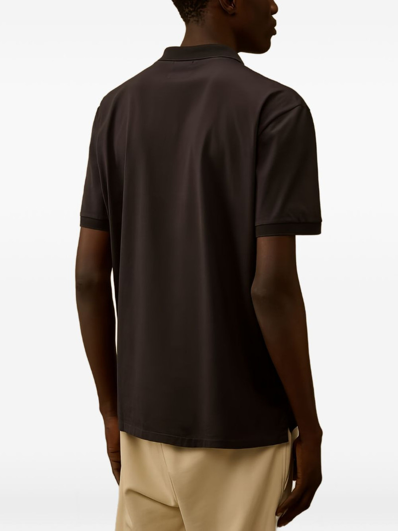 logo-patch polo shirt 3