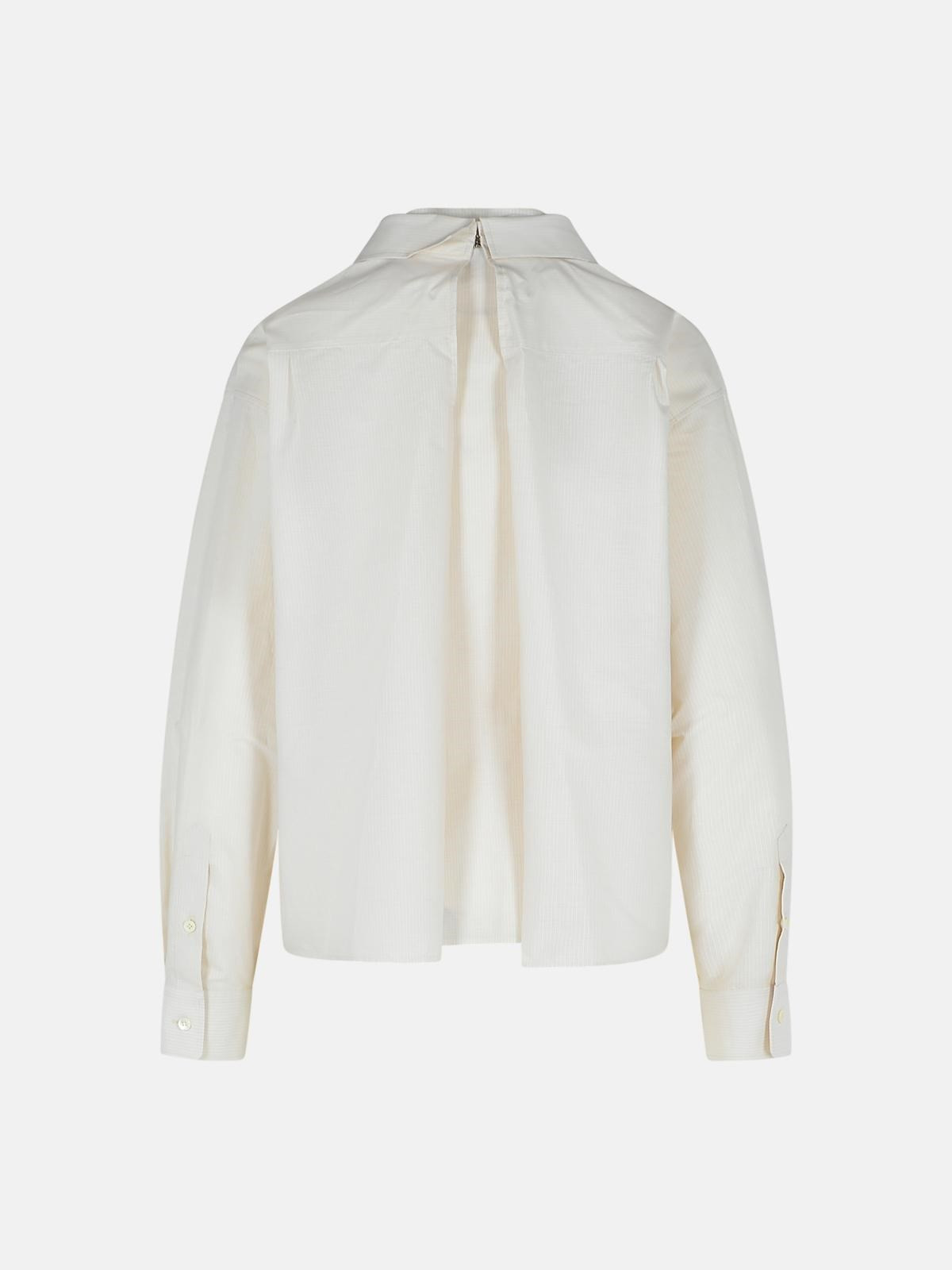 IVORY COTTON SHIRT - 3