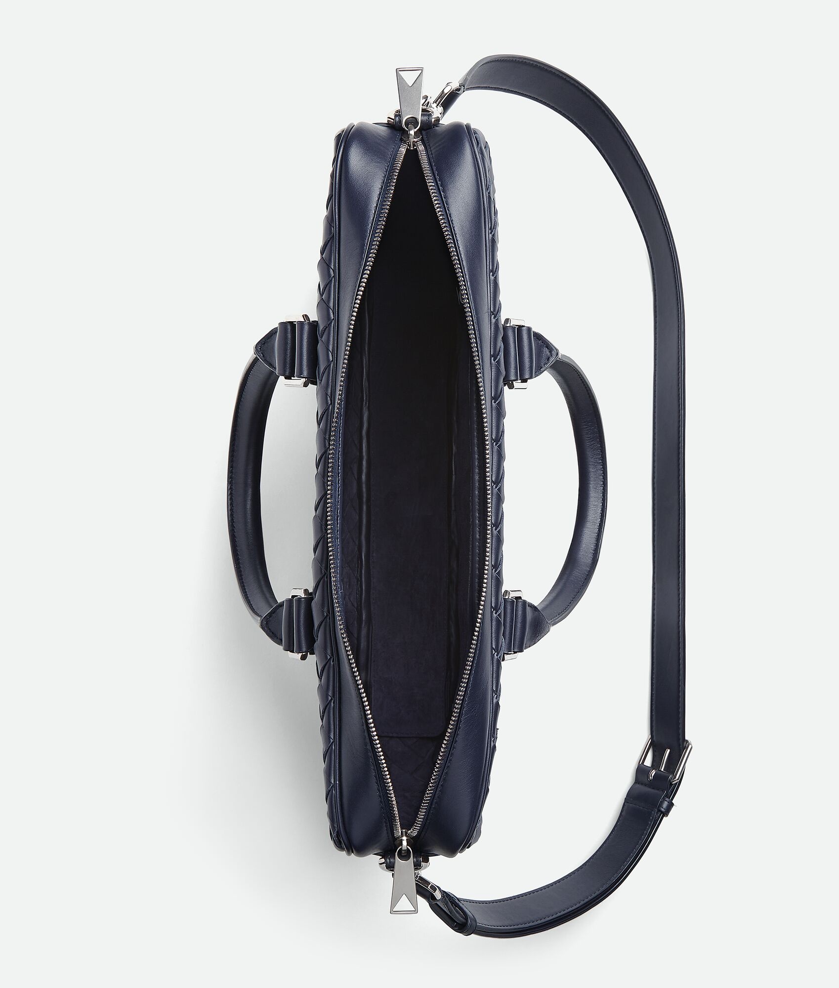 large classic intrecciato briefcase - 3