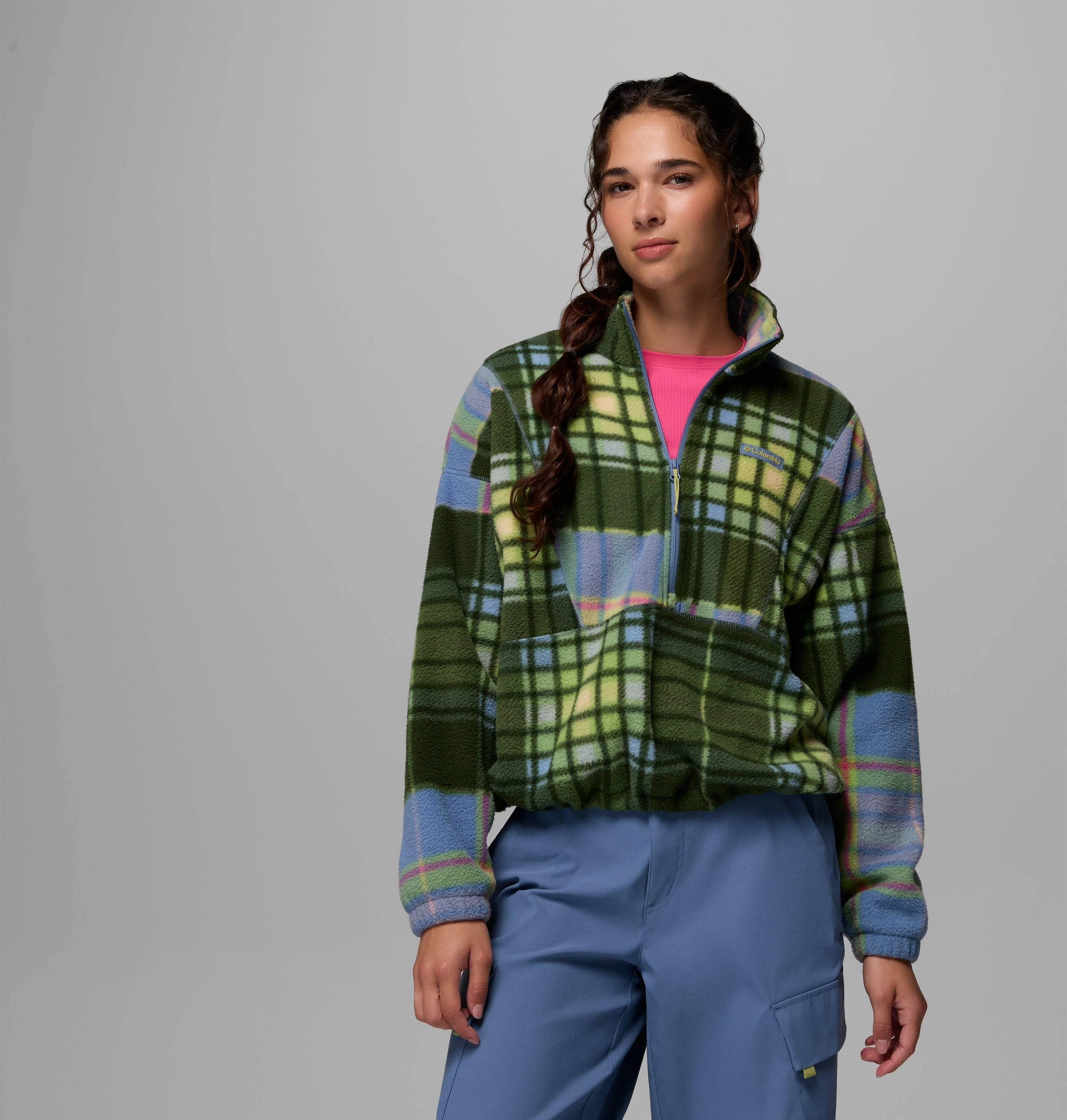 Women's Timber Meadow MTR Printed Fleece Half Zip - 1