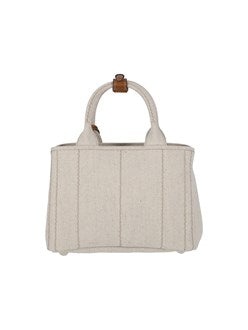 Prada Women Small Logo Tote Bag - 4